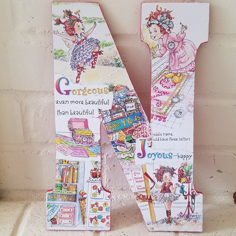 Custom Fancy Nancy Letter